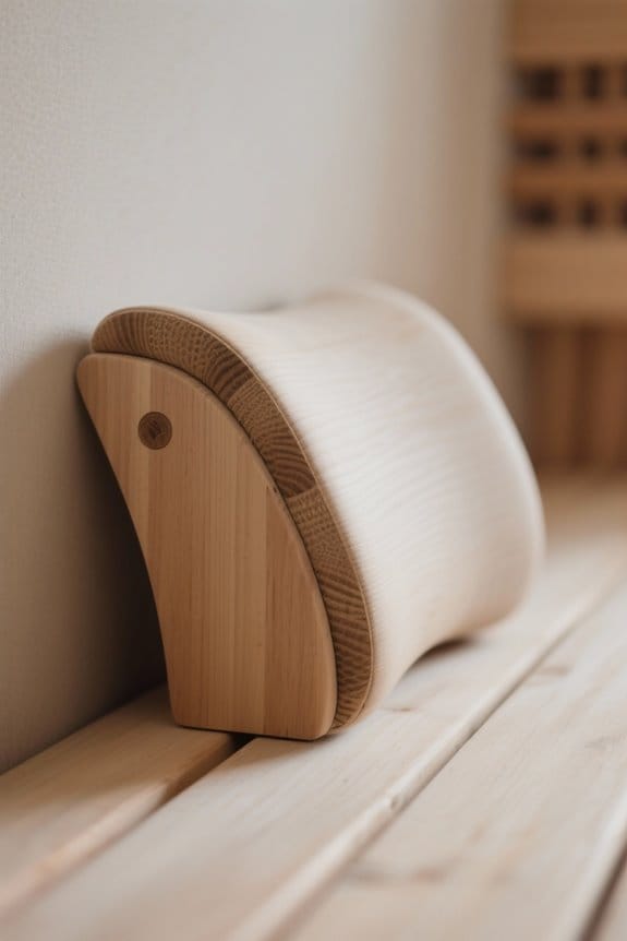 cedar sauna headrest considerations
