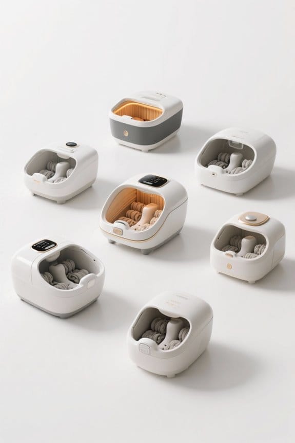 collapsible foot spa massagers
