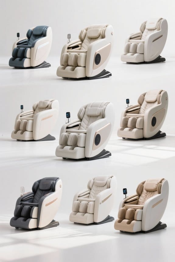 massage chairs with speakers