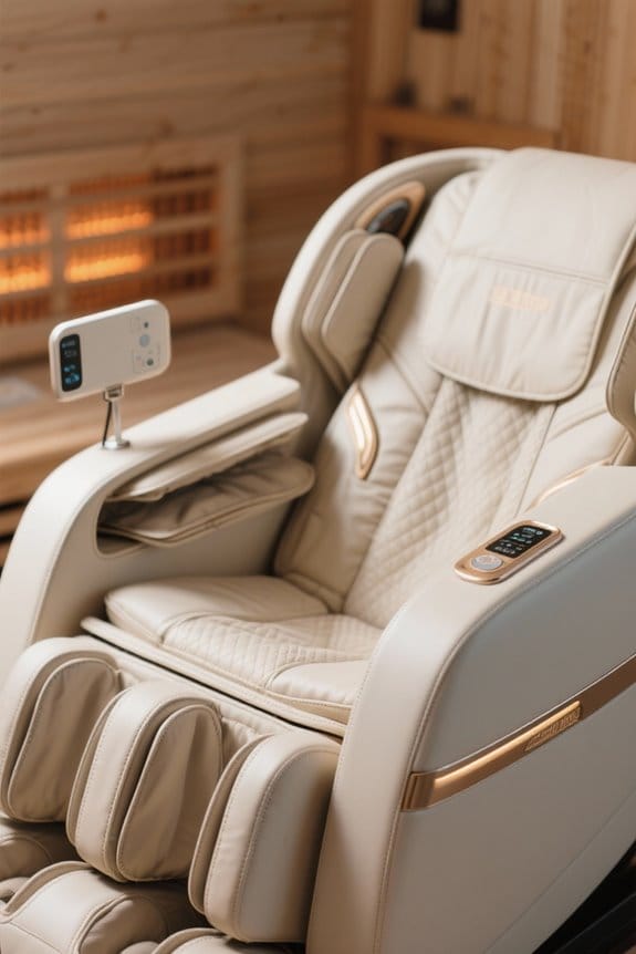 massage features and comfort
