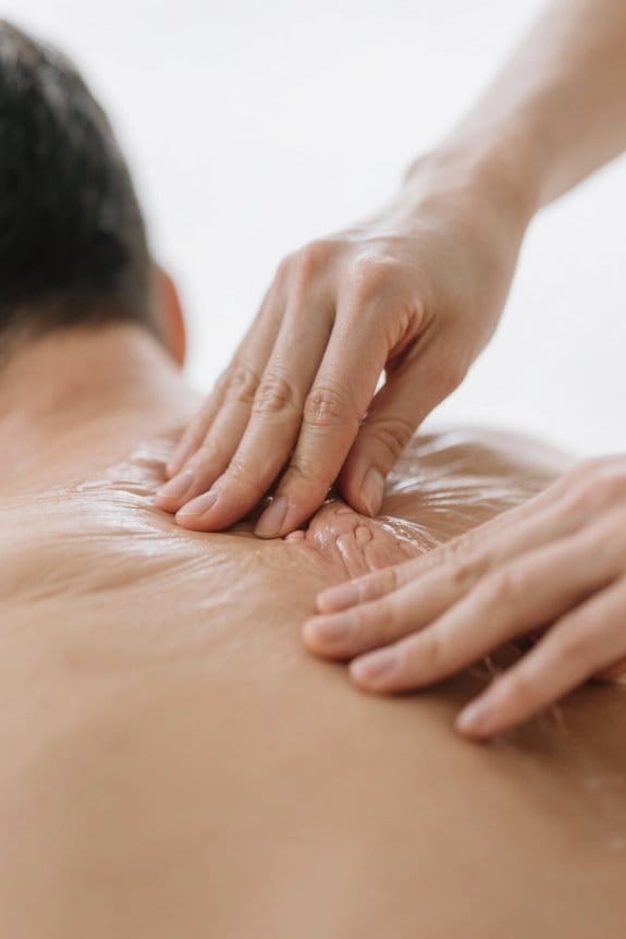 relief for upper back knots